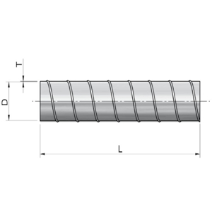 Zdjęcie Rura spiralna RS D-100
